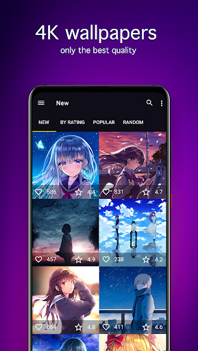 Anime Wallpapers 4K (Otaku) ekran görüntüsü