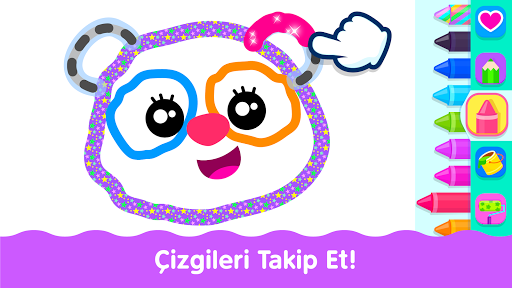 Çocuk çizim ve boyama oyunları ekran görüntüsü