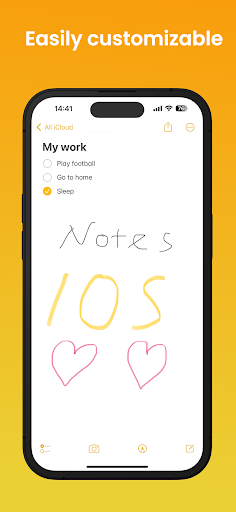 Note OS 26 - Phone 17 Notes ekran görüntüsü