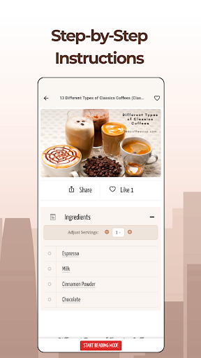 Coffee & Tea Recipes ekran görüntüsü