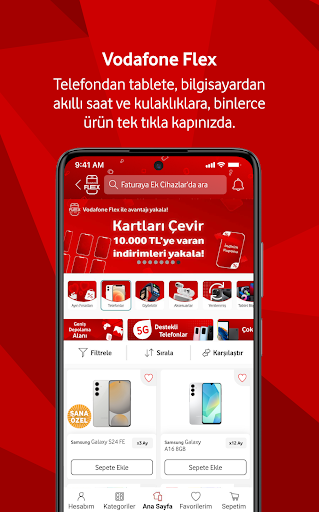 Vodafone Yanımda ekran görüntüsü