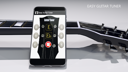 Easy Guitar Tuner ekran görüntüsü