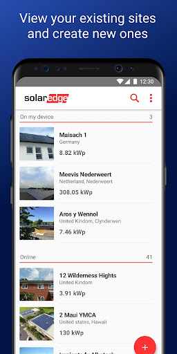 SolarEdge Site Mapper ekran görüntüsü