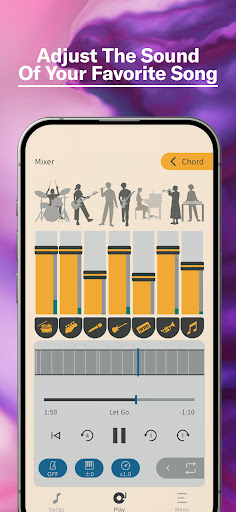 Extrack: Stem Separator, Chord ekran görüntüsü