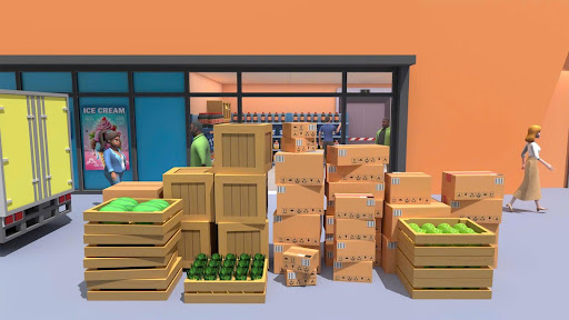 Supermarket Tycoon 3D ekran görüntüsü