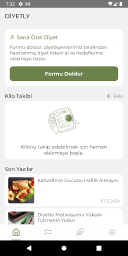 Diyetly ekran görüntüsü