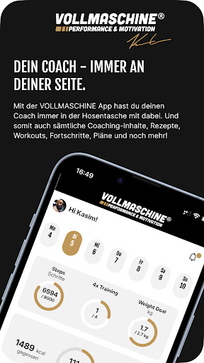 VOLLMASCHINE ekran görüntüsü
