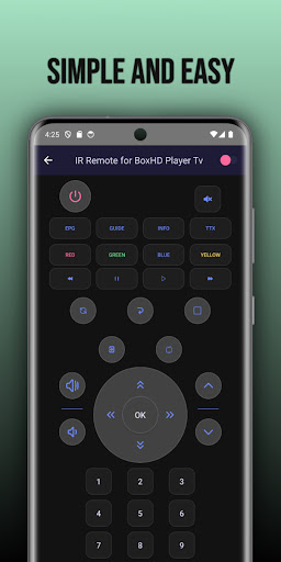 Remote for BoxHD player tv ekran görüntüsü