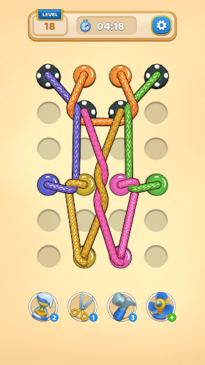 Twisted Rope: Tangle Puzzle ekran görüntüsü