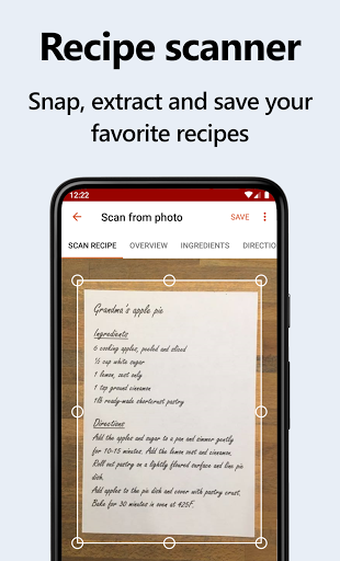 Recipe Keeper ekran görüntüsü