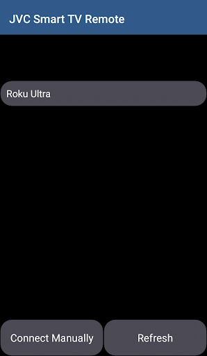 JVC Smart TV Remote ekran görüntüsü