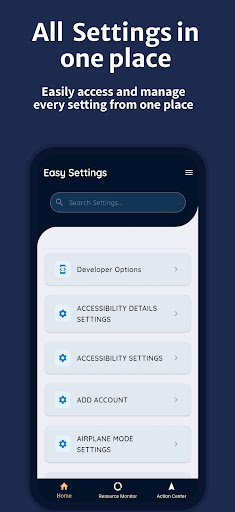 Easy Settings ekran görüntüsü