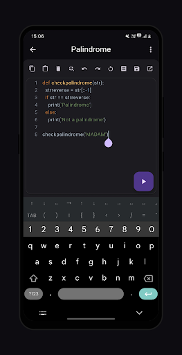 Python Compiler ekran görüntüsü