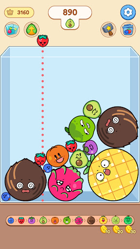 Fruit Smash - Drop and Merge ekran görüntüsü