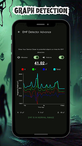 EMF Detector - Ghost detector ekran görüntüsü