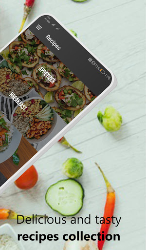 Vegan Recipes ekran görüntüsü
