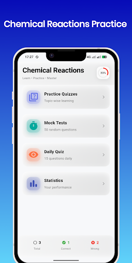 Chemical Reactions Practice ekran görüntüsü
