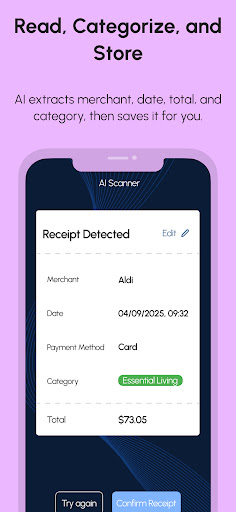ReceiptGuardian - AI Expenses ekran görüntüsü