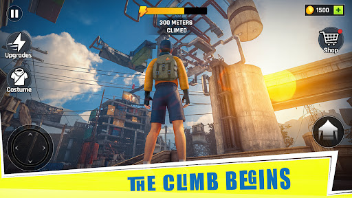 Going Up Rooftop - Parkour 3D ekran görüntüsü