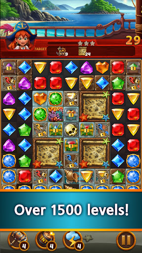 Jewels Uncharted:Match3 Puzzle ekran görüntüsü