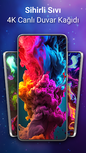Magic Fluid live wallpaper 4D ekran görüntüsü
