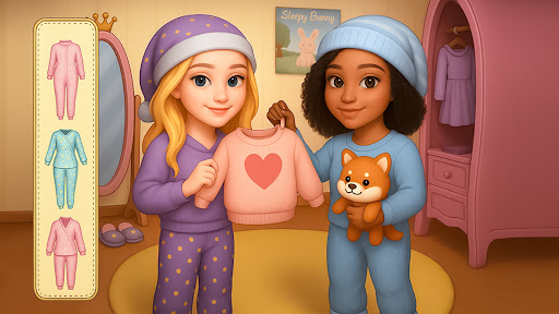 BFF Kızlar Pijama Partisi ekran görüntüsü