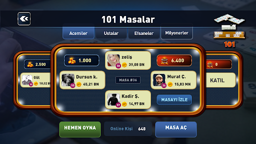 101 Okey Oyna - Sesli Muhabbet ekran görüntüsü