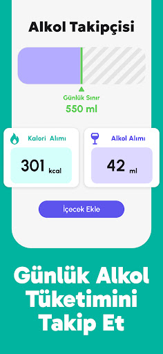 Alkol Takibi: Kontrol Et ekran görüntüsü