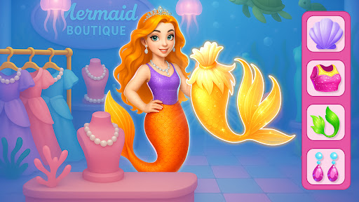 Mermaid Rescue Love Story Game ekran görüntüsü