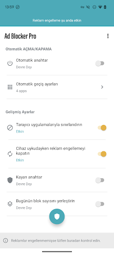 Ad Blocker Pro ekran görüntüsü