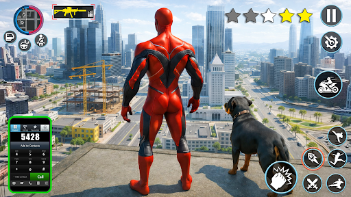 Spider Hero Fight City Rescue ekran görüntüsü