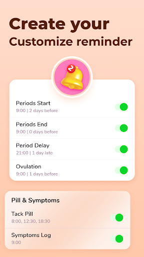 Period Tracker & Ovulation App ekran görüntüsü