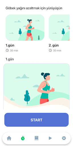 Pedometre Adım İzleyici App ekran görüntüsü