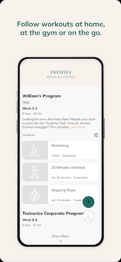 Premier Health and Lifestyle ekran görüntüsü