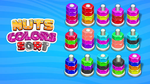 Nuts Color Sort : Bolts Puzzle ekran görüntüsü