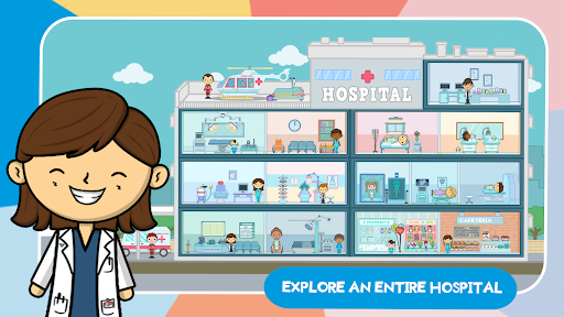 Lila's World:Dr Hospital Games ekran görüntüsü