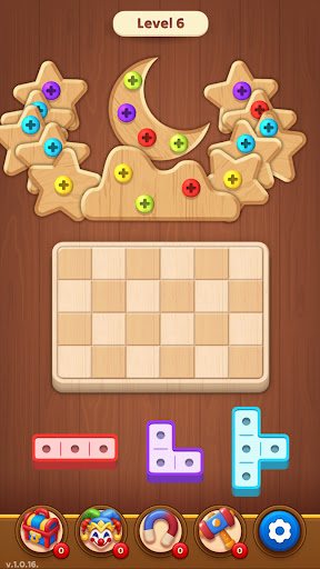 Wood Block: Screw Puzzle ekran görüntüsü