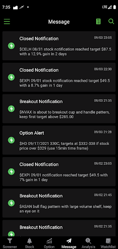 Stock Scanner - Market Mover ekran görüntüsü