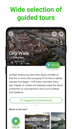 Olten Tour Guide:SmartGuide ekran görüntüsü