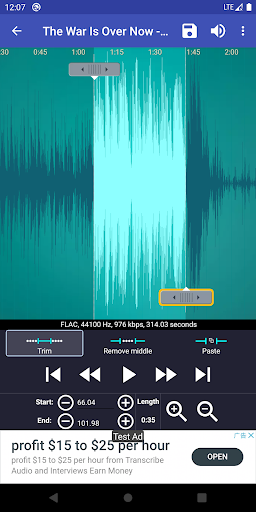 Ringtone Maker:create ringtone ekran görüntüsü