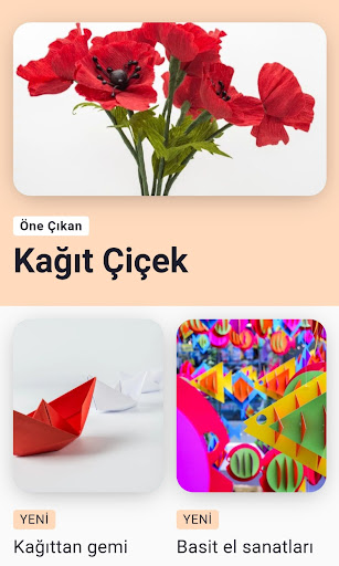 Kağıt El Sanatlarını ekran görüntüsü