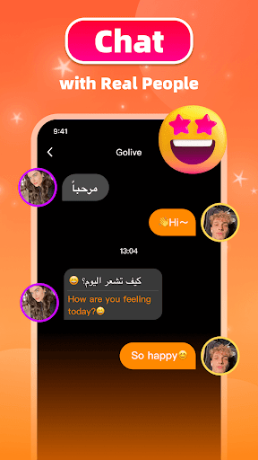 GoLive-Live Video Chat ekran görüntüsü