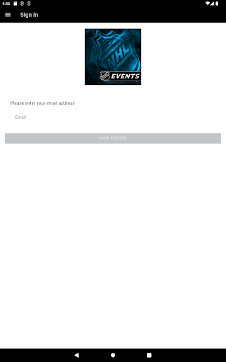 NHL Events ekran görüntüsü