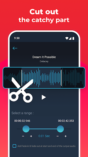 Audio Editor - Ringtone Maker ekran görüntüsü