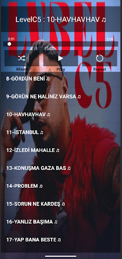Lvbel C5 Şarkıları İnternetsiz ekran görüntüsü