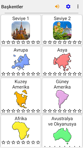 Dünya tüm ülkeleri başkentleri ekran görüntüsü