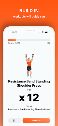 Resistance Band Training App ekran görüntüsü
