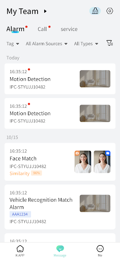 K APP ekran görüntüsü