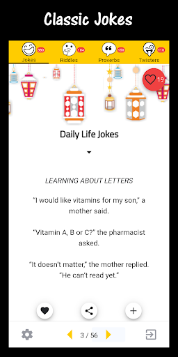 Jokes-Riddles-Proverbs & more ekran görüntüsü