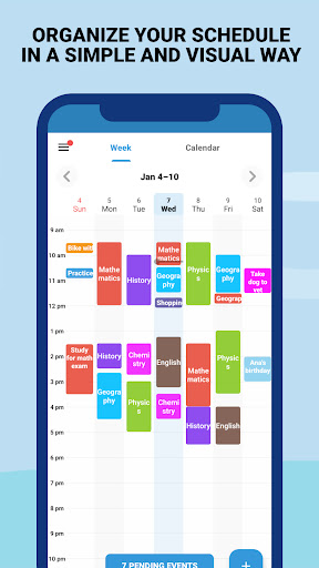 Student Calendar - Timetable ekran görüntüsü